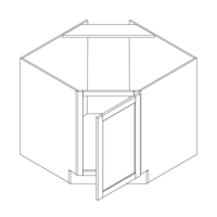 Craftsman Vita Maple Base Diagonal Corner