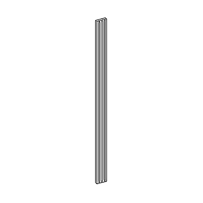 Kingston White Shaker Tall Fluted Filler